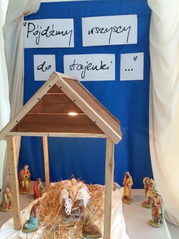 Szopka bożonarodzeniowa w Wigorze